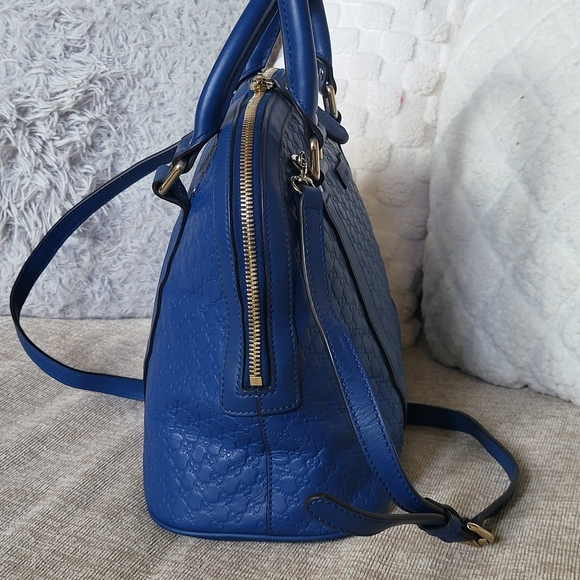 Gucci GG Micro Guccissima Dome 2 Way Crossbody Hand Bag. Authentic!!! - Picture 6 of 16